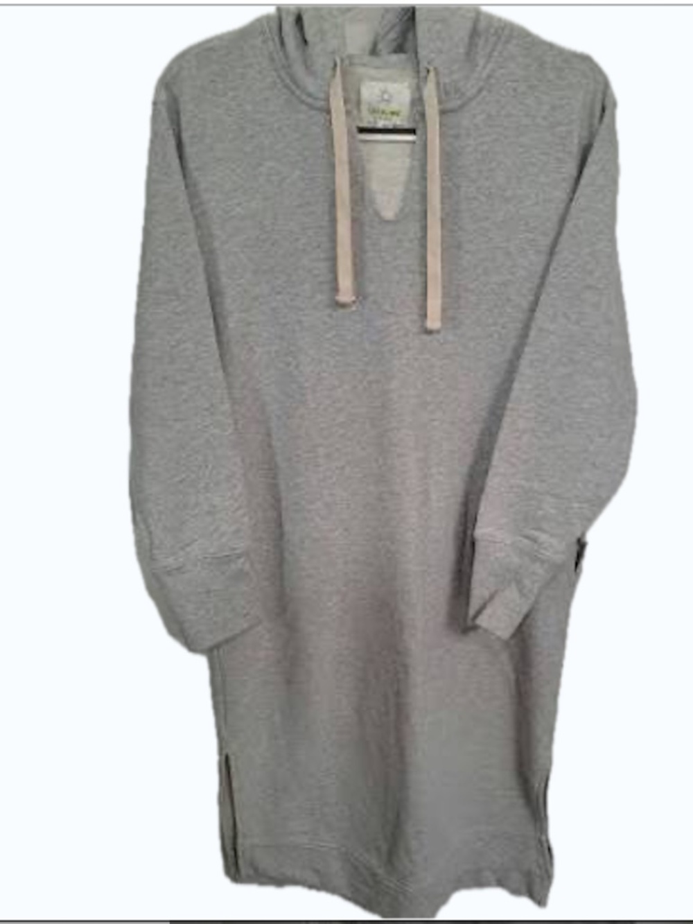 Aerie Offline by American Eagle Hoodie Dress XL Light Gray NWT